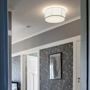 PR Home Deckenleuchte Stella, offwhite, &Oslash; 45 cm, Textil