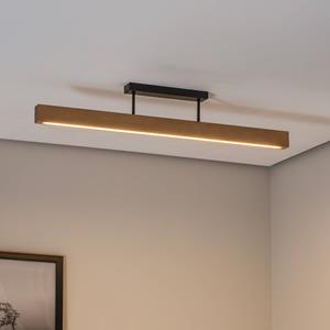 TK Lighting LED-Holzdeckenleuchte Teo, kiefer, 96 cm, 3000 K
