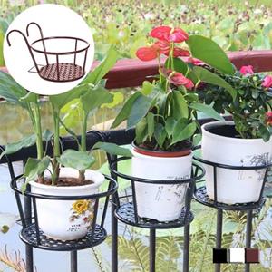 Magic Kitchen Plantenplank Eenvoudig te installeren Multifunctioneel ijzeren hek Balkon Hangende bloemenmand Woondecoratie