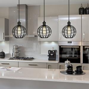 Westinghouse H&auml;ngeleuchte 6105040, schwarz matt