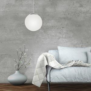 PAUL NEUHAUS Bolo hanglamp, glazen kap, Ø 20cm