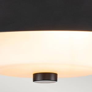ELSTEAD Badkamer-plafondlamp Bowtie, mat zwart