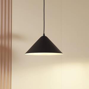 Lindby H&auml;ngeleuchte Clarine, schwarz/wei&szlig;, &Oslash; 32 cm, Metall