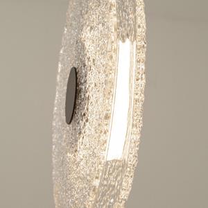 Zambelis LED-H&auml;ngeleuchte 23075, klar, Glas, &Oslash; 35 cm, 3.000 K