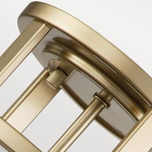 FEISS Plafondlamp met afstand Fusion, messing naturel
