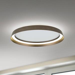 Orion LED-Deckenlampe Manta, &Oslash; 45 cm, alu/bronze, Alu, up/down