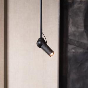 kdln LED-Deckenleuchte Bird, schwarz, &Oslash; 11 cm, Metall