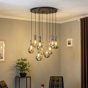 Avonni H&auml;ngeleuchte AV-7002-1697-9T-BSY in runder Form