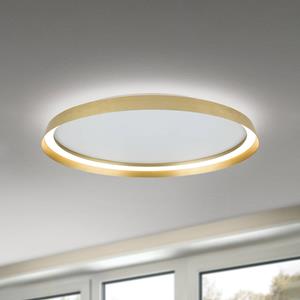 Orion LED-Deckenlampe Manta, &Oslash; 60 cm, goldfarben, Alu, up/down