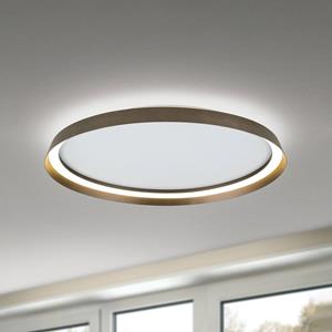 Orion LED-Deckenlampe Manta, &Oslash; 60 cm, alu/bronze, Alu, up/down