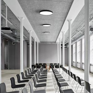 LOOM DESIGN LED-Deckenleuchte Lucia, schwarz, &Oslash; 60 cm, Alu