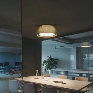 LEDS-C4 LED-Deckenlampe Gong, gr&uuml;n, 3.000 K, &Oslash; 61,2 cm