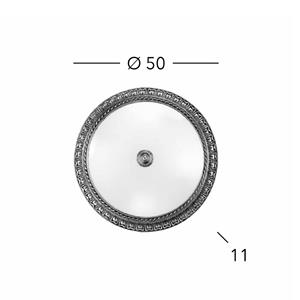 KOLARZ Deckenlampe Milady, &Oslash; 50 cm, altmessingfarben