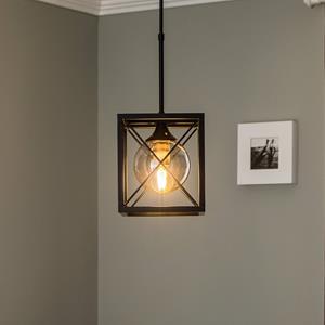 Avonni H&auml;ngeleuchte AV-1732-1BSY schwarz, einflammig