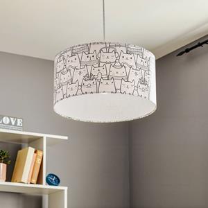 Maco Design Hanglamp Cats bedrukt met een kattenmotief