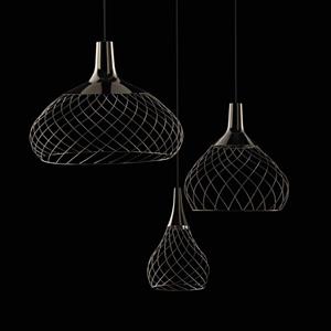 Stilnovo Mongolfier P3 LED-H&auml;ngeleuchte, schwarz