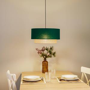 Duolla Hanglamp Boho, Ø 45 cm 1-lamp groen/jute