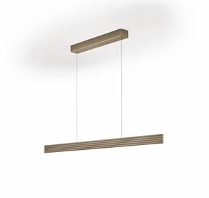 Knapstein Fara hanglamp, up/down, lengte 132cm brons