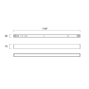 Sylvania LED-Deckenlampe Otao, prismatisch, DALI, 830/840