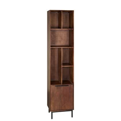 Woonexpress Wandkast Vai - Bruin|Hout - Mango - Hout