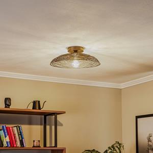 Lindby Deckenleuchte Thorian, schwarz, Eisen, &Oslash; 40 cm, E27