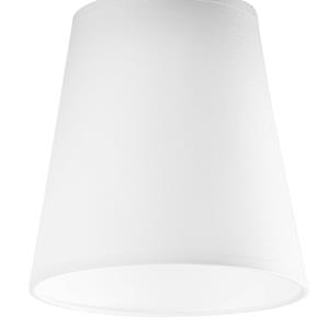 Envostar Risco Deckenlampe 1-flg. Stoffschirm wei&szlig;