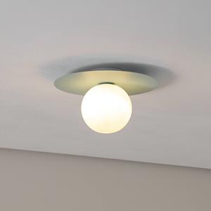 TK Lighting Deckenlampe Pixie, mintgr&uuml;n, Glas, &Oslash; 25 cm, Kugel, G9