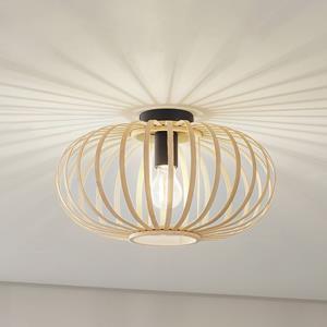 Lindby Deckenleuchte Lielle, Bambus natur, &Oslash; 38 cm