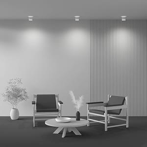 Maytoni LED-Deckenlampe Planet, wei&szlig; &Oslash; 10cm Aluminium 3.000K