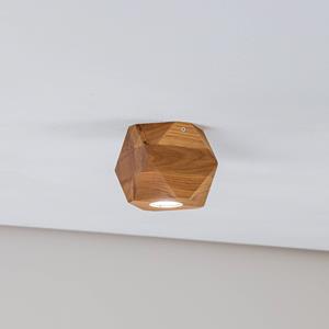 Envostar Peach Puff Deckenlampe Polyeder Holz 1flg