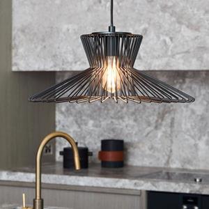 Beacon Lighting Beacon H&auml;ngelampe Pheonix Flair schwarz, Metall, &Oslash; 50 cm