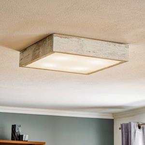 Argon Deckenleuchte Troms&ouml;, 40x40 cm, wei&szlig; antik