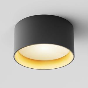 Maytoni LED-Downlight Vega, schwarz/gold, &Oslash; 14 cm, 15W, Alu