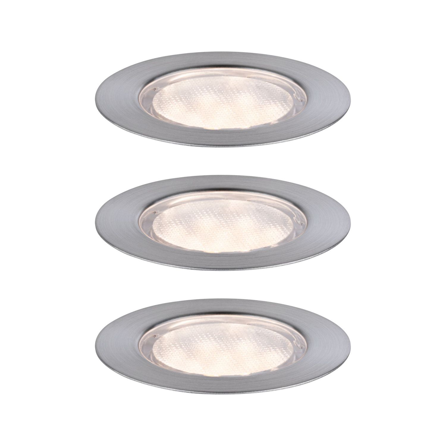 Paulmann Outdoor Link & Light Basisset Grondspots Zilver 1,8w 3 Stuks