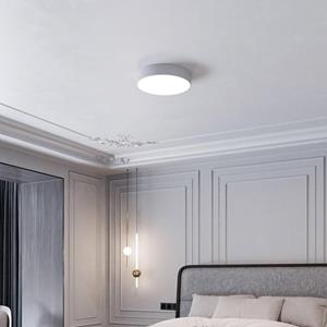 TEMAR LIGHTING Deckenleuchte Cleo, &Oslash; 50 cm, IP54, grau, Metall, E27