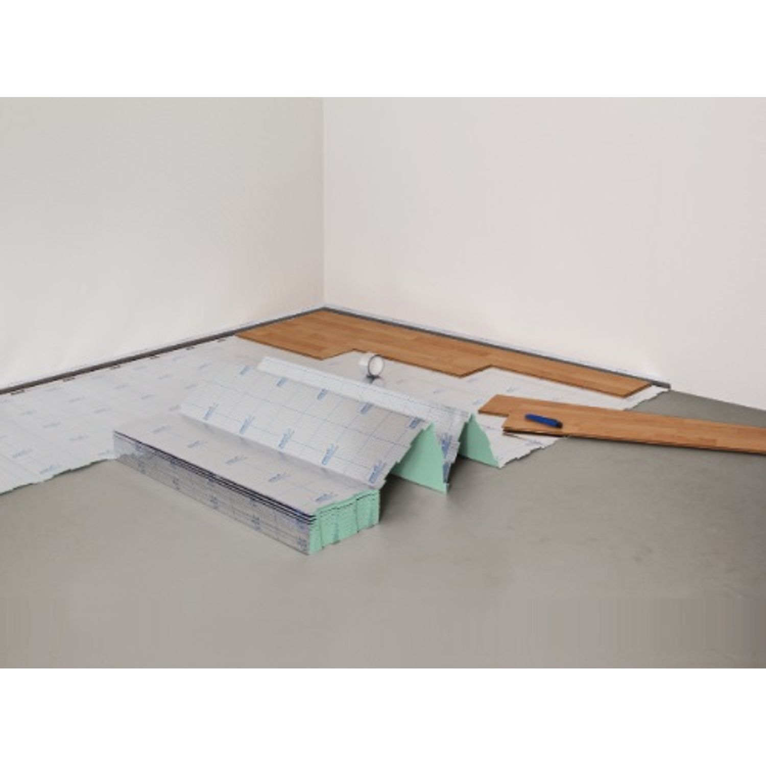 Maclean Products Mac Lean Laminaat Ondervloer Isotac Aquastop Vloerverwarming 20db 13,8m²