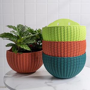 Betterring Muur Hangende Bloempot Mand Vaas Huis Tuin Hydroponisch Plastic DIY Decoraties