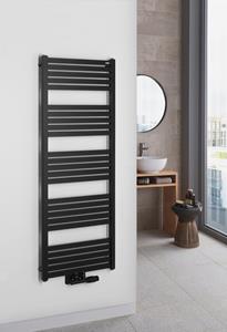 Bruckner Grunt verwarmingsradiator 50x133 cm mat zwart