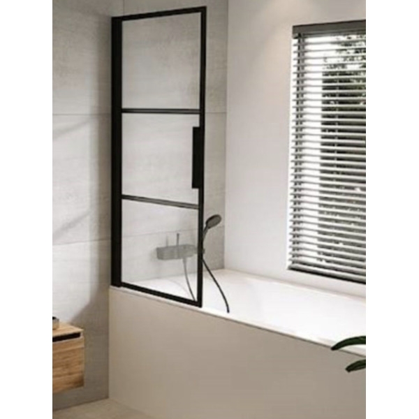 <QuerySet [<AttributeOption: Riho>]> Badwand Riho Grid rechts 79,3 - 80,7 hoogte 150 cm naar binnen en buiten draaiend