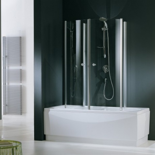 <QuerySet [<AttributeOption: Novellini>]> Badcabine Novellini Aurora 4, 1A 70 cm met wit profiel