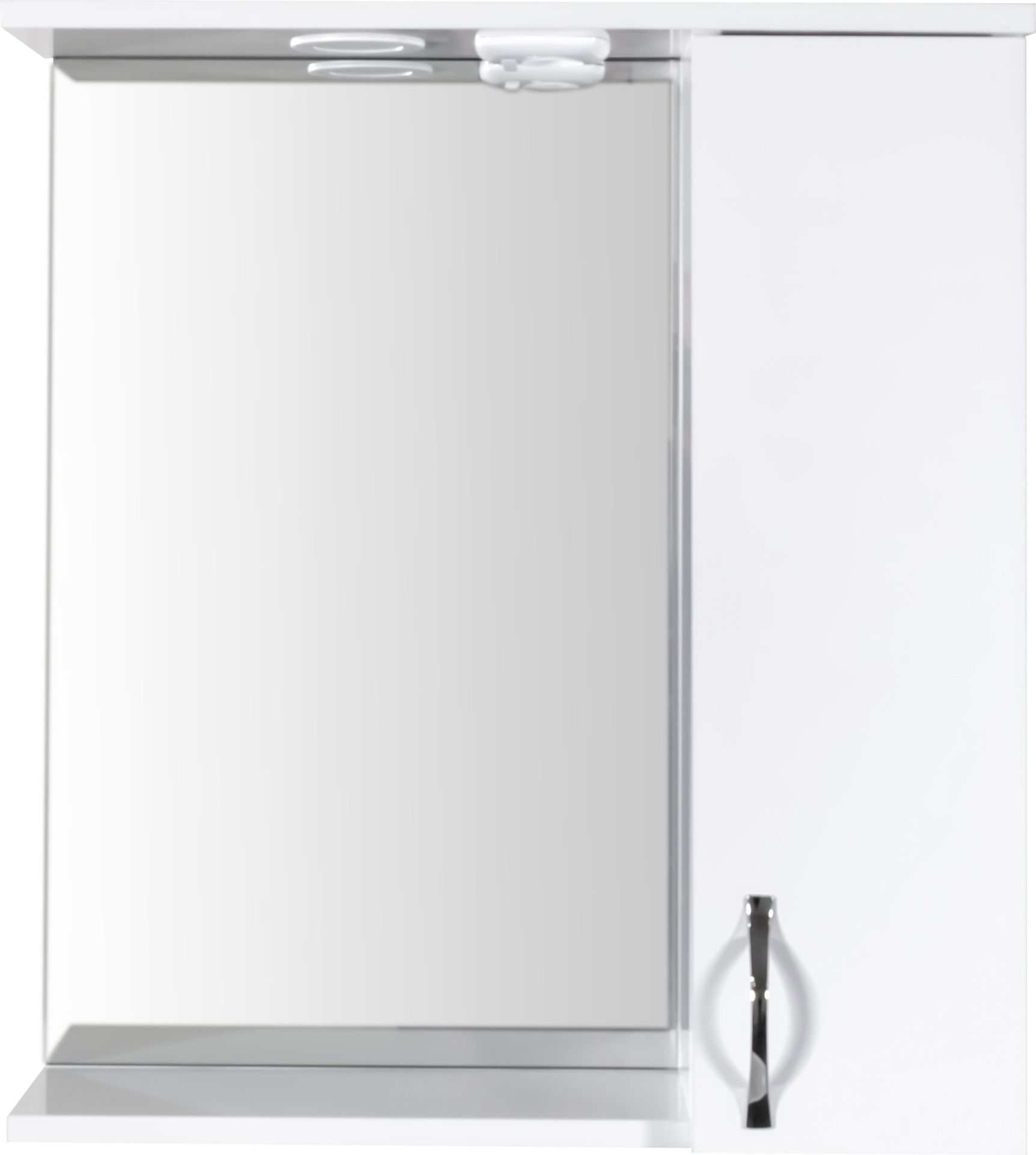 <QuerySet [<AttributeOption: Creavit>]> ALONI ALECO SPIEGELKAST MET VERLICHTING EN KASTJE (65CM) WIT