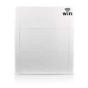 HJM Spring Wifi 1000w Gietijzeren Traagheidradiator Wifi , Horizontal , Wit