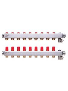 Danfoss floor heating manifold 9+9 SSM