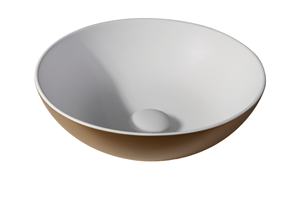 By Goof Waskom Sanne 38,5x38,5x13,8 cm - goud EXT