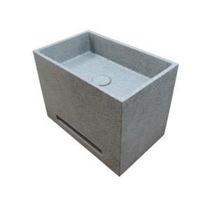 Ideavit Fontein  Idea.Wall 40x25x30 cm Rechthoek Beton Grijs