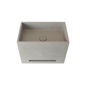 Ideavit Fontein  Idea.Wall 40x25x30 cm Rechthoek Beton Grijs/Bruin