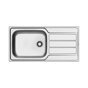 Go by Van Marcke Wastafel Inbouwspoel  Sofia RVS 100x50CM