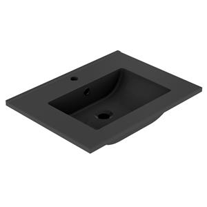 Allibert Primo Wastafel 61cm Noir
