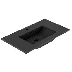 Allibert Wastafel Primo Zwart 81cm