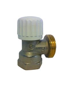 Pettinaroli 3/4 thermostatische hoekklep alleen voor shunt 7021